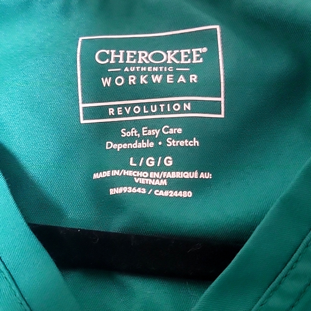 Hunter Green Cherokee Scubs L